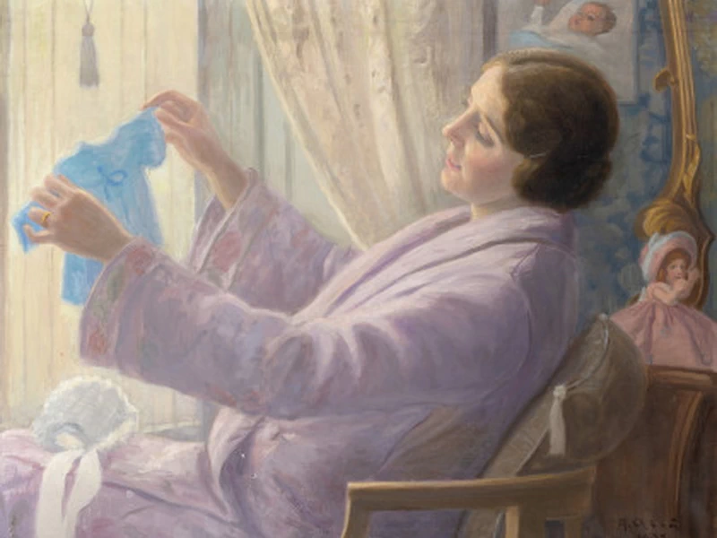 1881-Arturo Abbà - Maternità, 1935